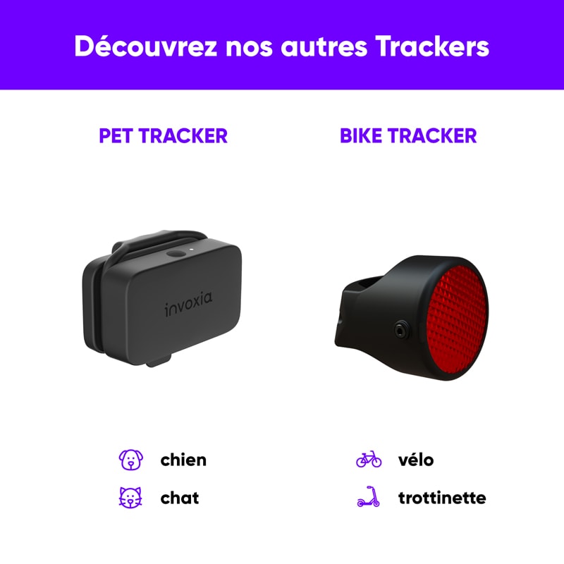 Traceur GPS vélo Invoxia Bike Tracker